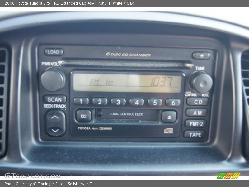 Natural White / Oak 2000 Toyota Tundra SR5 TRD Extended Cab 4x4