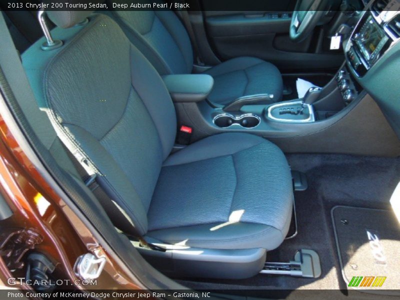 Deep Auburn Pearl / Black 2013 Chrysler 200 Touring Sedan