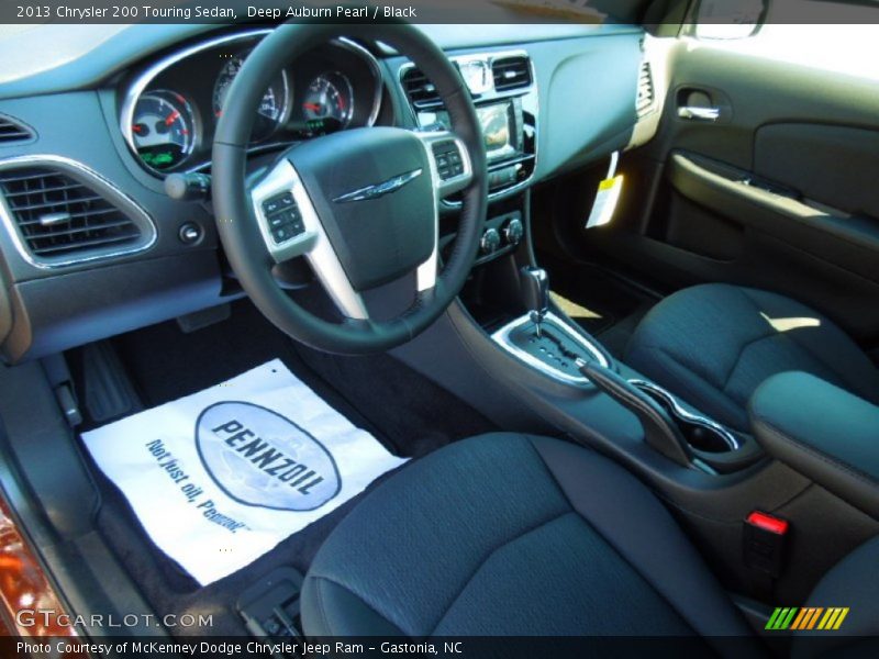 Black Interior - 2013 200 Touring Sedan 