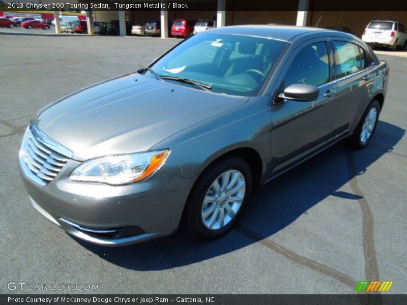 Tungsten Metallic / Black 2013 Chrysler 200 Touring Sedan