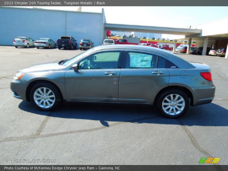 Tungsten Metallic / Black 2013 Chrysler 200 Touring Sedan
