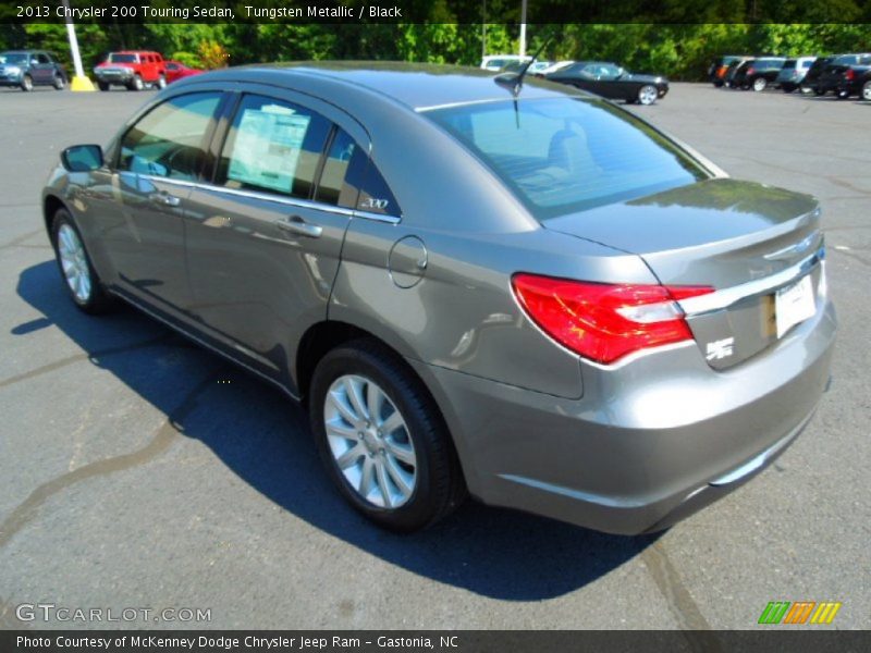 Tungsten Metallic / Black 2013 Chrysler 200 Touring Sedan