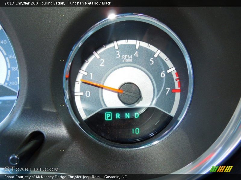 Tungsten Metallic / Black 2013 Chrysler 200 Touring Sedan