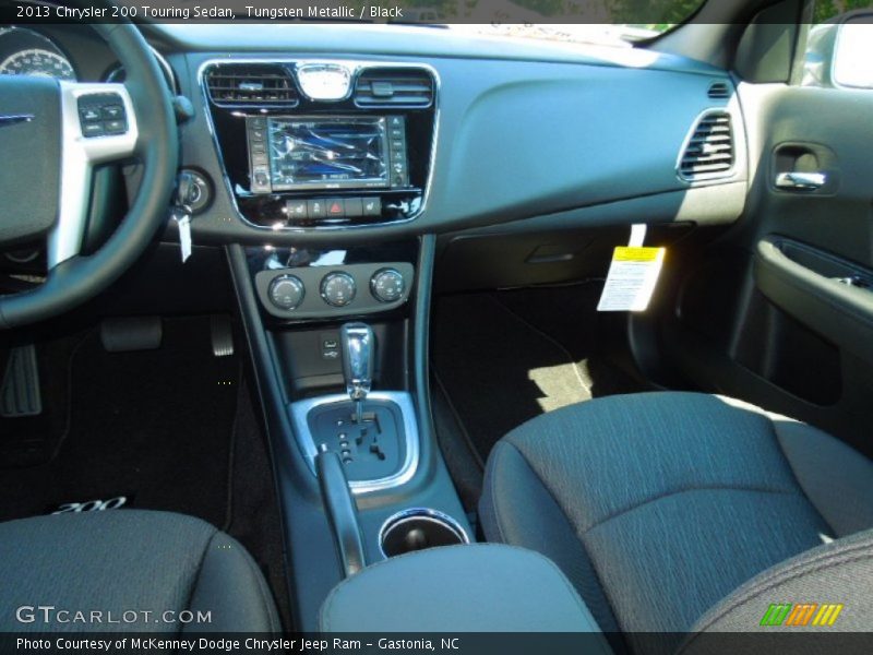 Tungsten Metallic / Black 2013 Chrysler 200 Touring Sedan