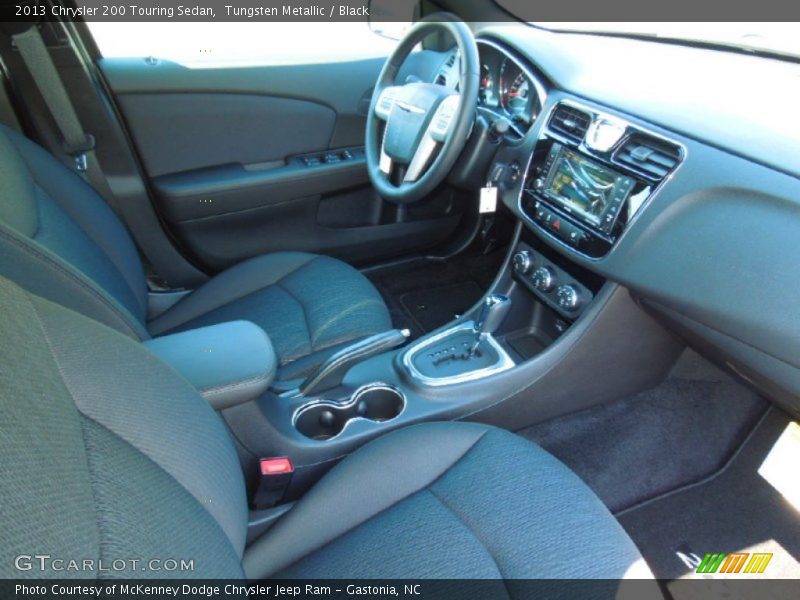 Tungsten Metallic / Black 2013 Chrysler 200 Touring Sedan