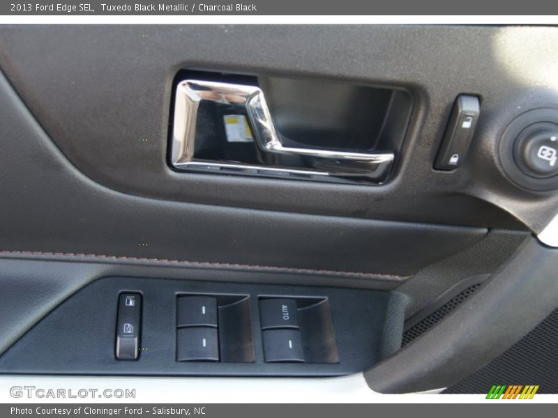 Tuxedo Black Metallic / Charcoal Black 2013 Ford Edge SEL