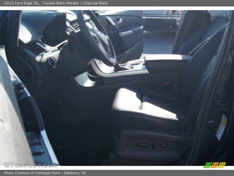 Tuxedo Black Metallic / Charcoal Black 2013 Ford Edge SEL