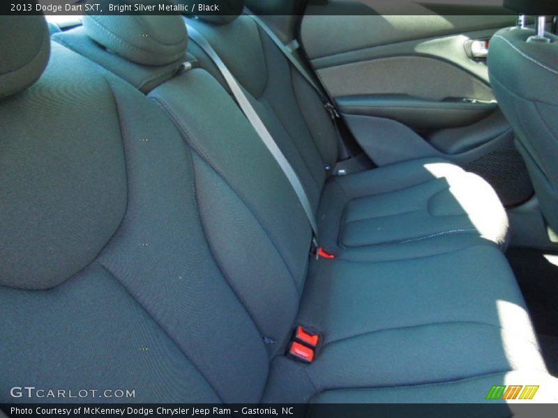 Bright Silver Metallic / Black 2013 Dodge Dart SXT