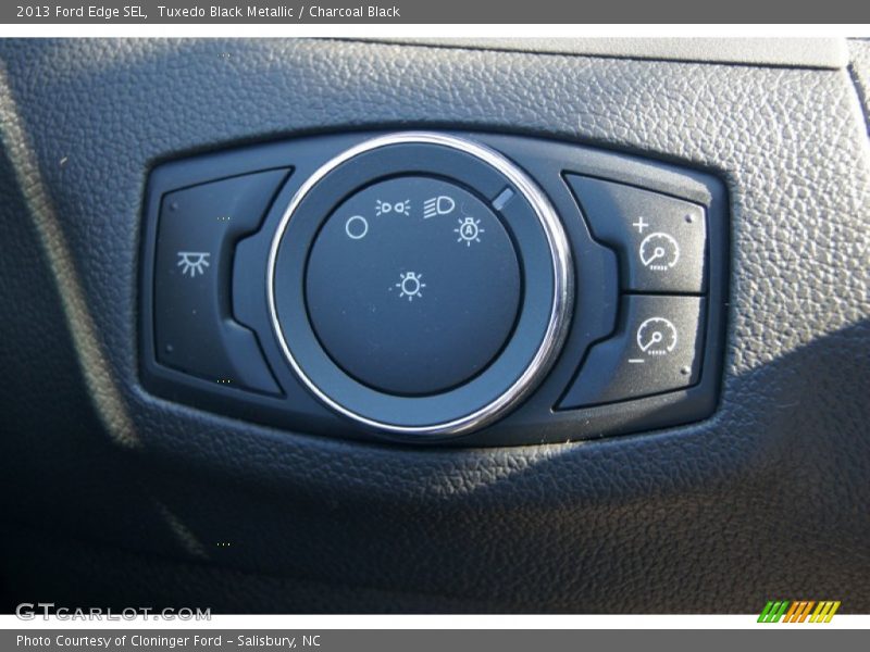 Tuxedo Black Metallic / Charcoal Black 2013 Ford Edge SEL