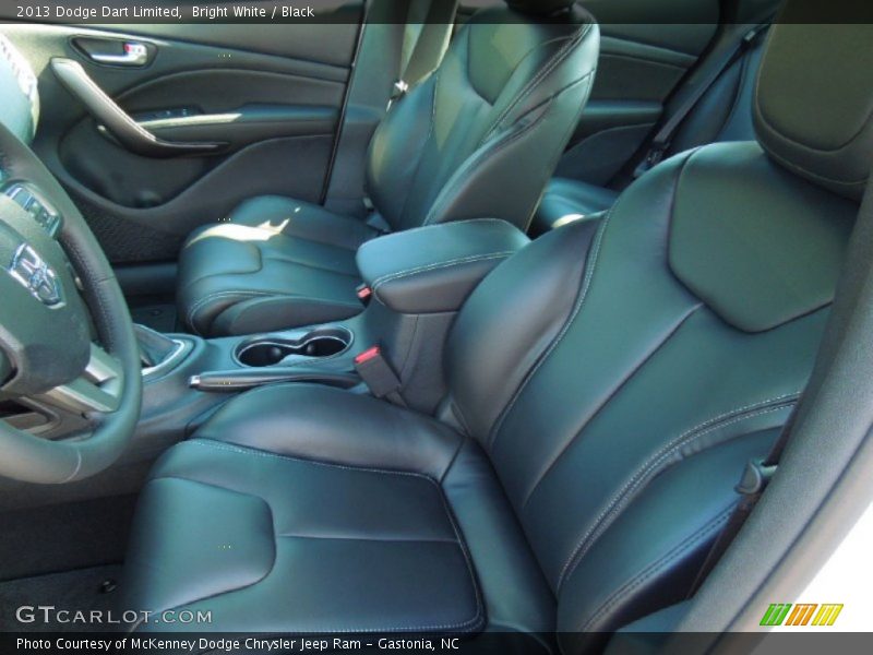Front Seat of 2013 Dart Limited