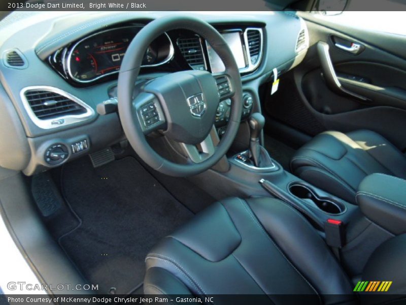 Black Interior - 2013 Dart Limited 