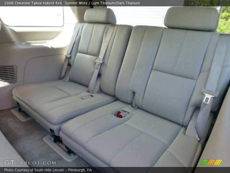 Summit White / Light Titanium/Dark Titanium 2008 Chevrolet Tahoe Hybrid 4x4