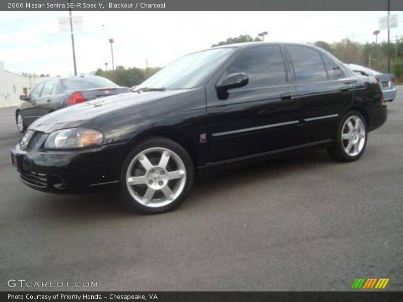 Blackout / Charcoal 2006 Nissan Sentra SE-R Spec V