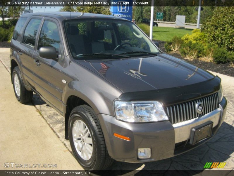 Charcoal Beige Metallic / Black/Light Parchment 2006 Mercury Mariner Convenience