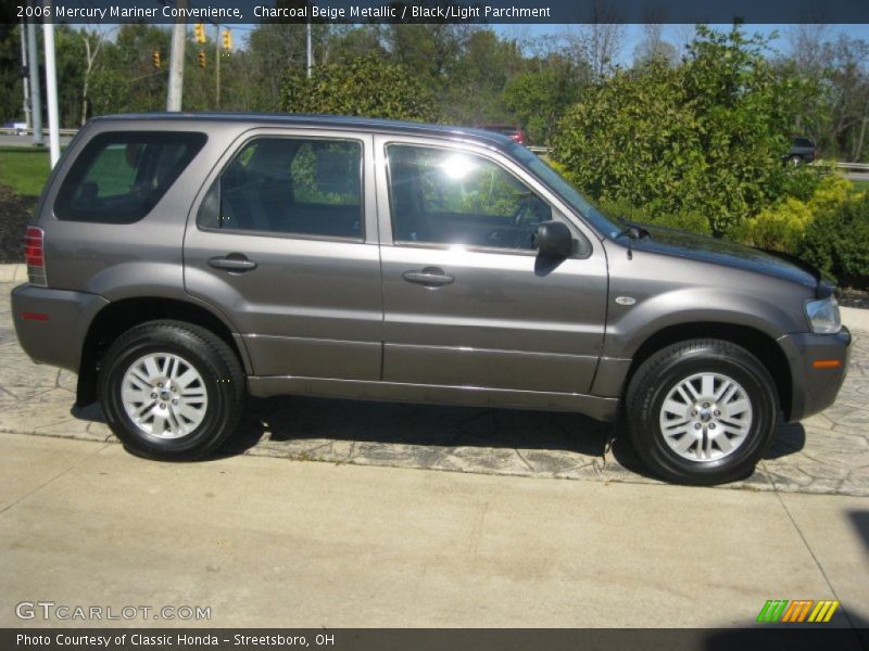 Charcoal Beige Metallic / Black/Light Parchment 2006 Mercury Mariner Convenience
