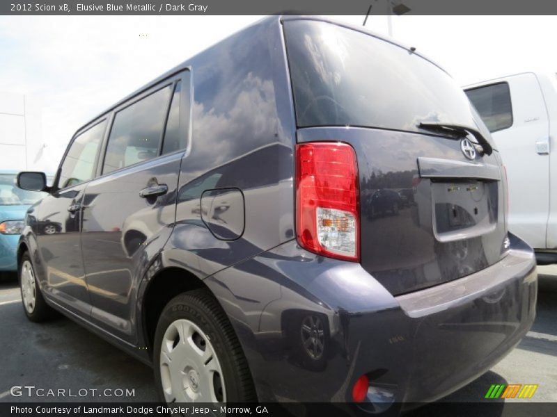 Elusive Blue Metallic / Dark Gray 2012 Scion xB