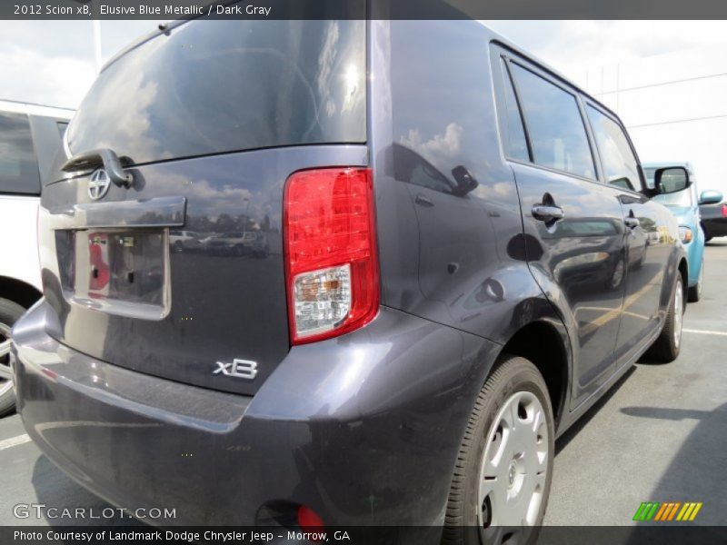Elusive Blue Metallic / Dark Gray 2012 Scion xB