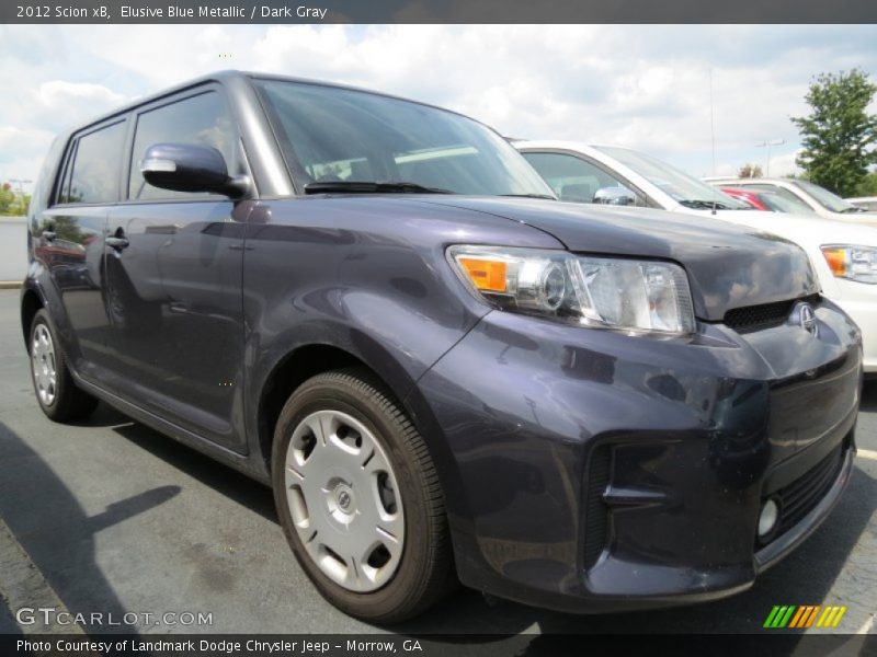 Elusive Blue Metallic / Dark Gray 2012 Scion xB