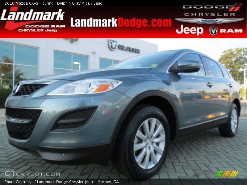 Dolphin Gray Mica / Sand 2010 Mazda CX-9 Touring