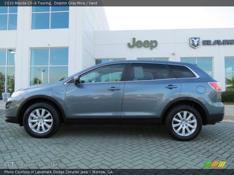 Dolphin Gray Mica / Sand 2010 Mazda CX-9 Touring