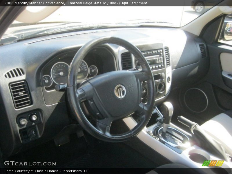 Charcoal Beige Metallic / Black/Light Parchment 2006 Mercury Mariner Convenience