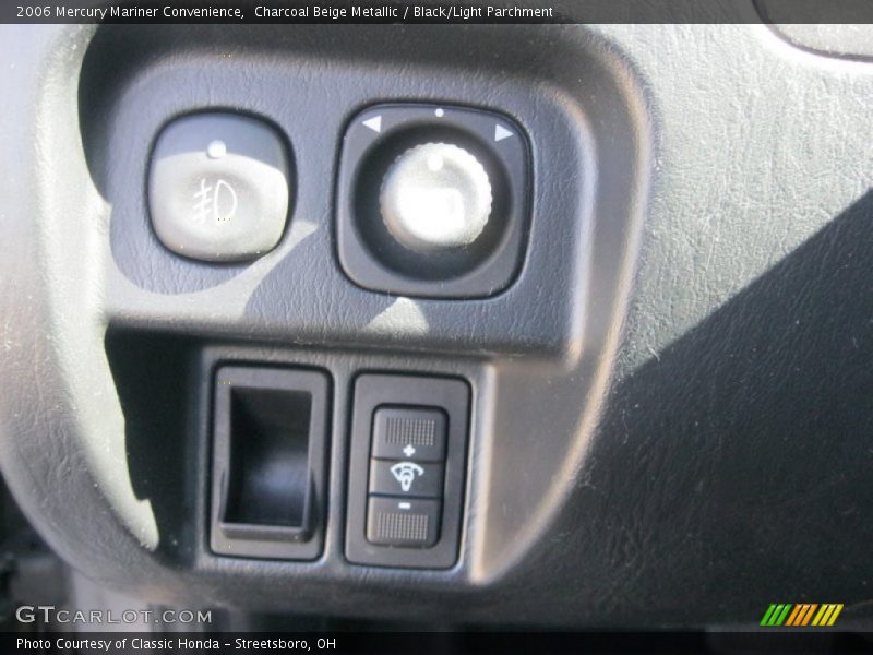 Charcoal Beige Metallic / Black/Light Parchment 2006 Mercury Mariner Convenience