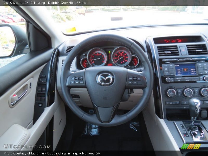 Dolphin Gray Mica / Sand 2010 Mazda CX-9 Touring