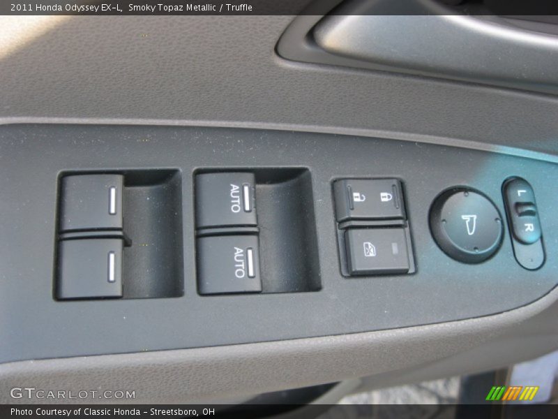 Smoky Topaz Metallic / Truffle 2011 Honda Odyssey EX-L