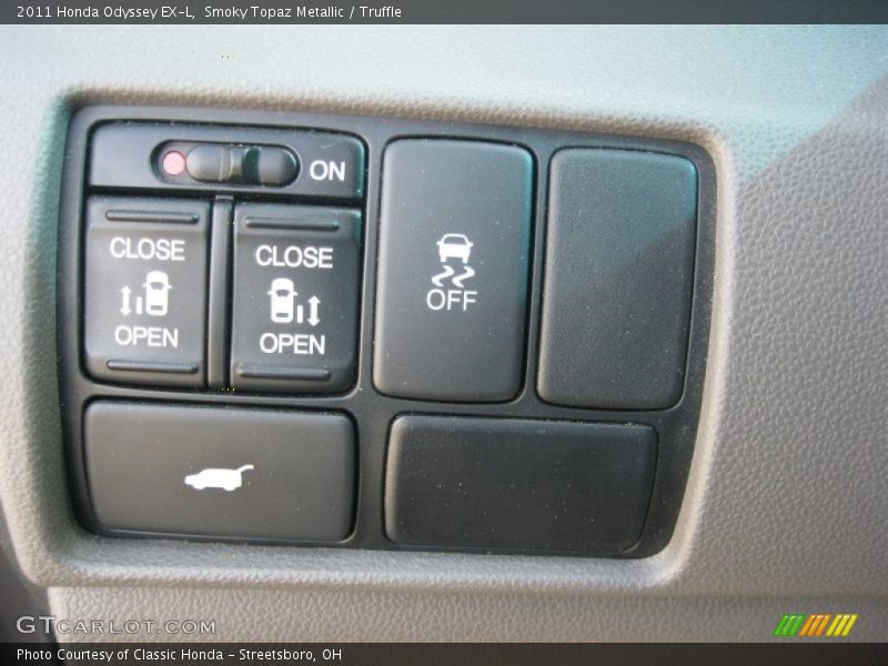 Smoky Topaz Metallic / Truffle 2011 Honda Odyssey EX-L