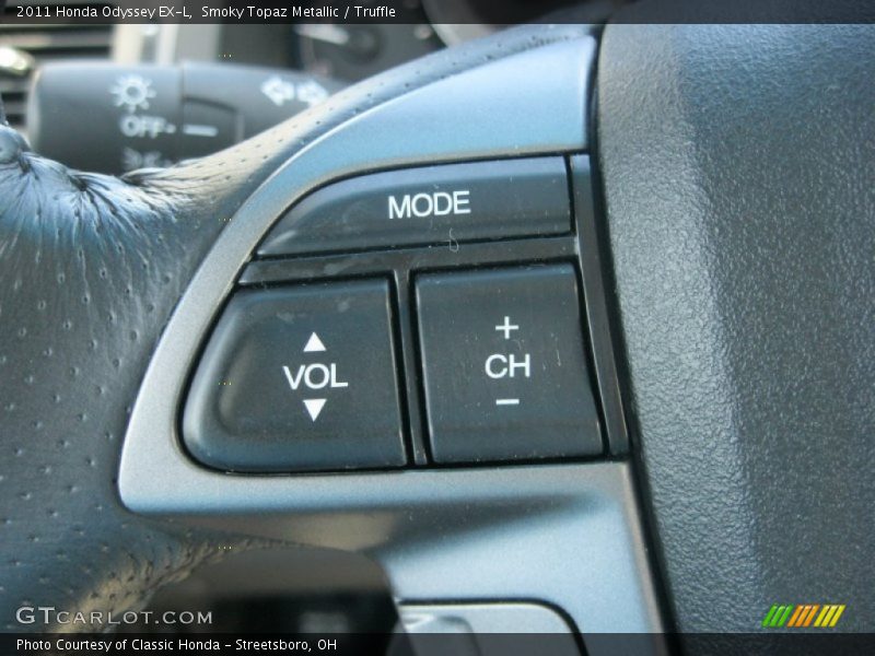 Smoky Topaz Metallic / Truffle 2011 Honda Odyssey EX-L