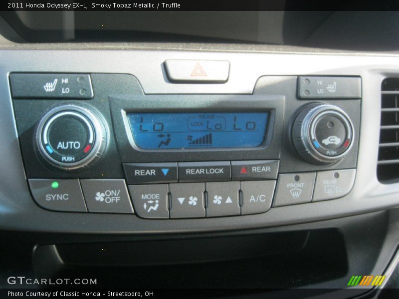 Smoky Topaz Metallic / Truffle 2011 Honda Odyssey EX-L