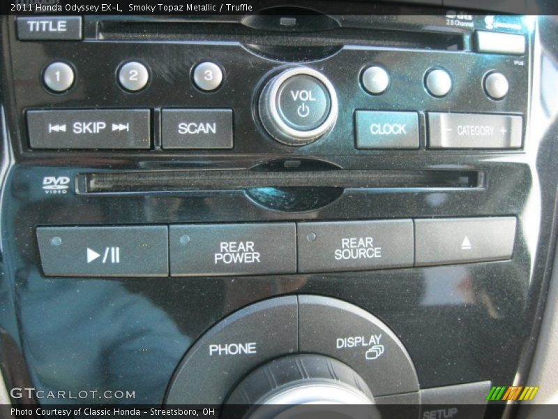 Smoky Topaz Metallic / Truffle 2011 Honda Odyssey EX-L