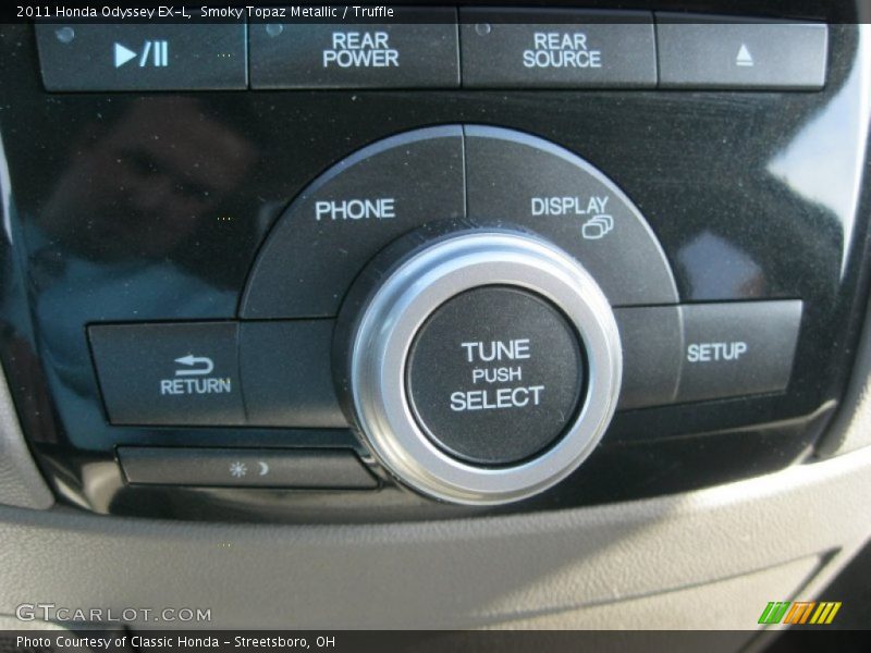 Smoky Topaz Metallic / Truffle 2011 Honda Odyssey EX-L
