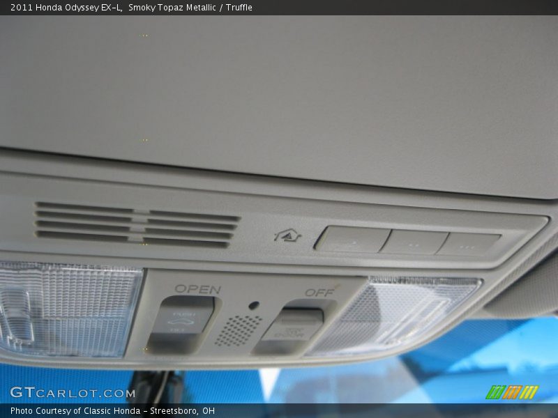 Smoky Topaz Metallic / Truffle 2011 Honda Odyssey EX-L