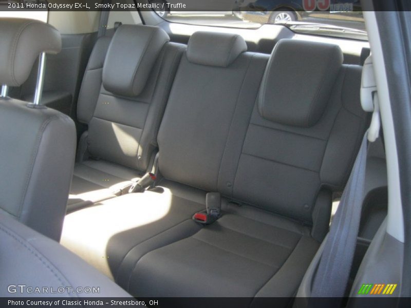Smoky Topaz Metallic / Truffle 2011 Honda Odyssey EX-L