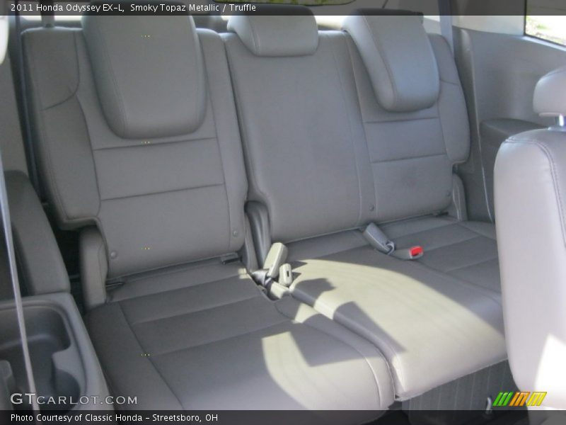 Smoky Topaz Metallic / Truffle 2011 Honda Odyssey EX-L