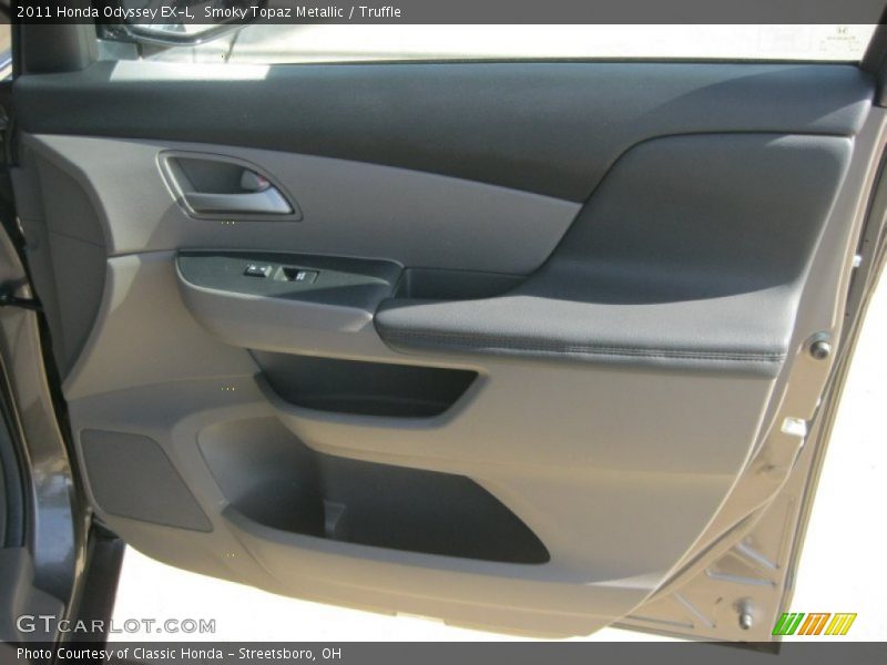 Smoky Topaz Metallic / Truffle 2011 Honda Odyssey EX-L