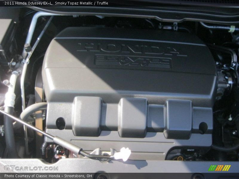 Smoky Topaz Metallic / Truffle 2011 Honda Odyssey EX-L