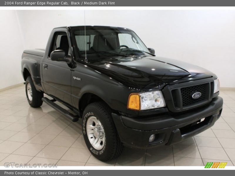 Black / Medium Dark Flint 2004 Ford Ranger Edge Regular Cab