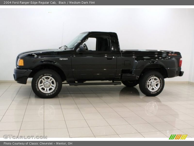 Black / Medium Dark Flint 2004 Ford Ranger Edge Regular Cab