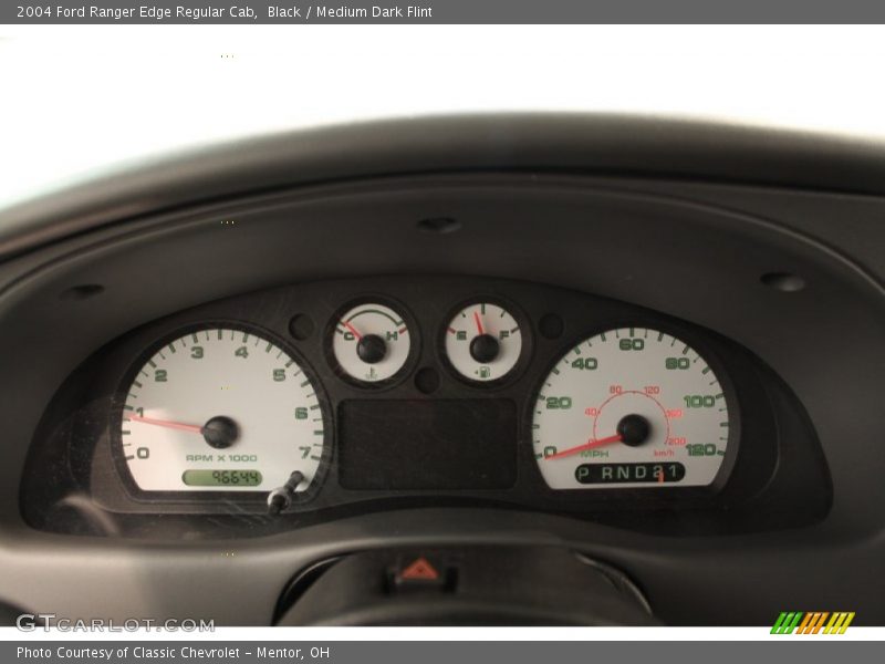 Black / Medium Dark Flint 2004 Ford Ranger Edge Regular Cab