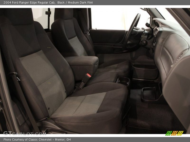 Black / Medium Dark Flint 2004 Ford Ranger Edge Regular Cab