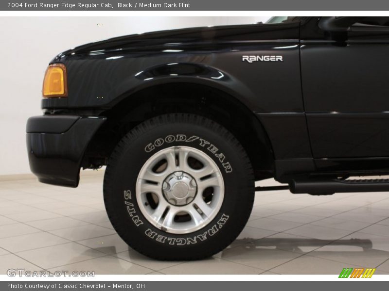 Black / Medium Dark Flint 2004 Ford Ranger Edge Regular Cab
