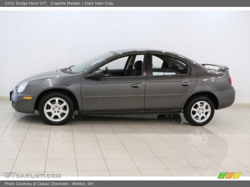 Graphite Metallic / Dark Slate Gray 2003 Dodge Neon SXT