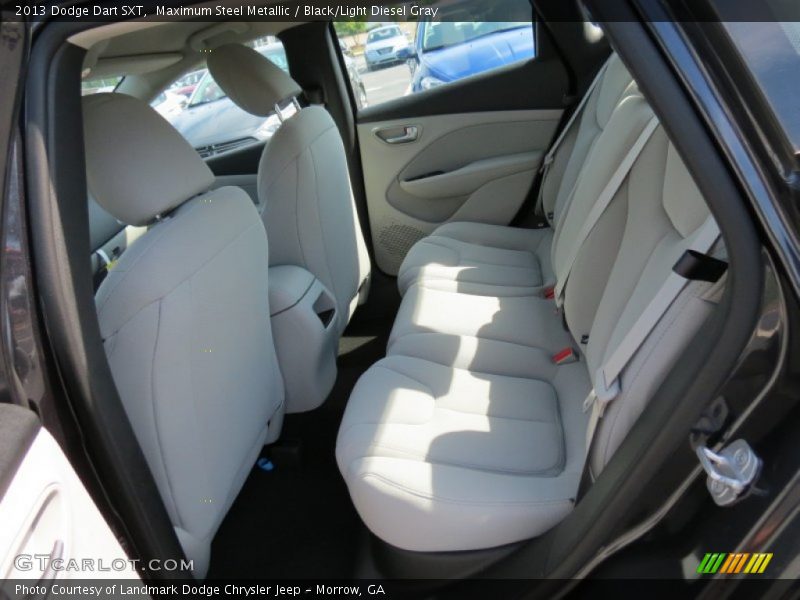 Maximum Steel Metallic / Black/Light Diesel Gray 2013 Dodge Dart SXT