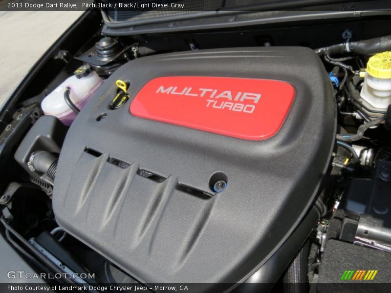 Pitch Black / Black/Light Diesel Gray 2013 Dodge Dart Rallye