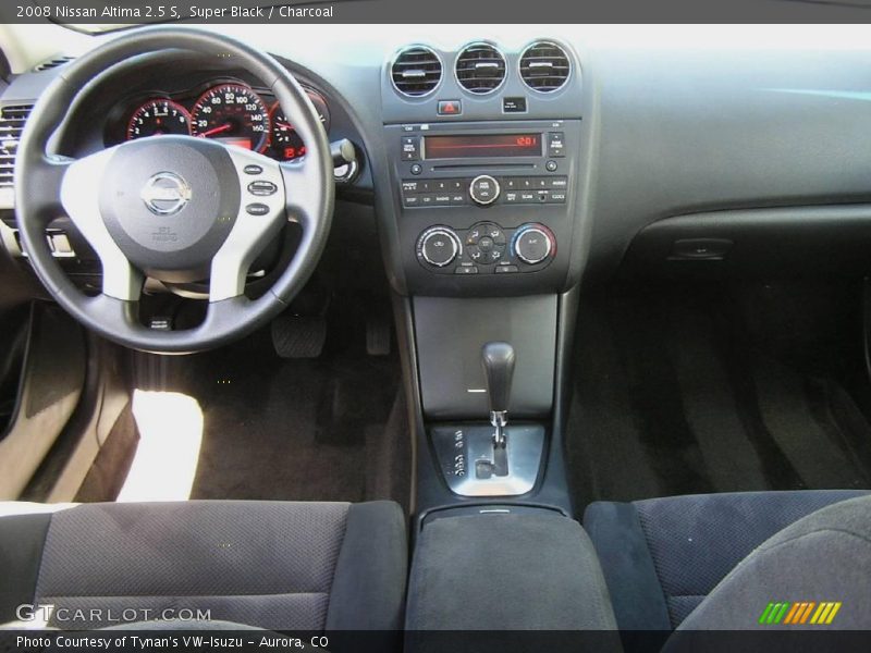 Super Black / Charcoal 2008 Nissan Altima 2.5 S