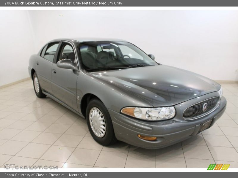 Steelmist Gray Metallic / Medium Gray 2004 Buick LeSabre Custom