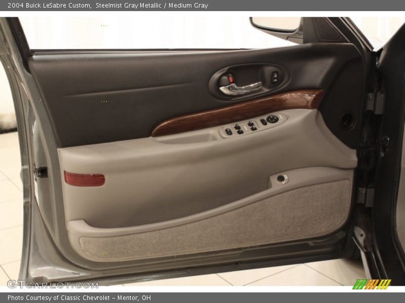 Steelmist Gray Metallic / Medium Gray 2004 Buick LeSabre Custom