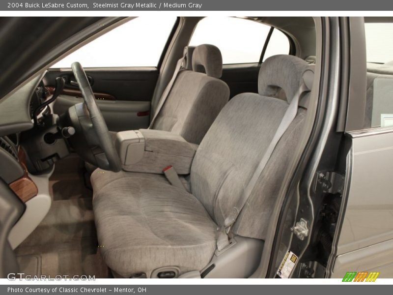 Steelmist Gray Metallic / Medium Gray 2004 Buick LeSabre Custom